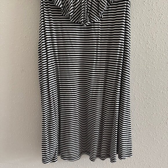 Torrid Super Soft Striped Ruffle Top Size 0 - Picture 3 of 6